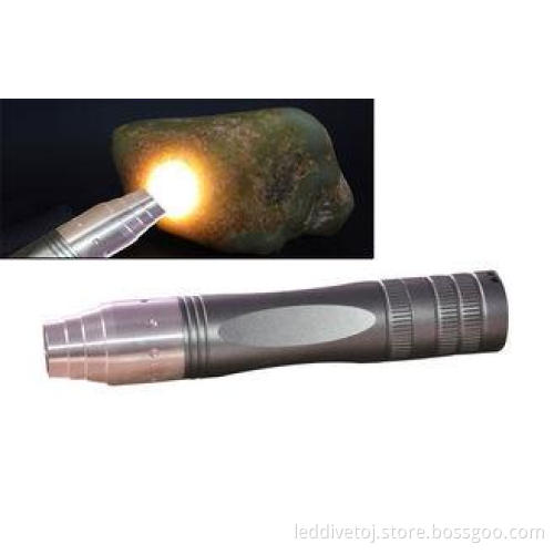 800lm Jade Tools Jade Identification Tool Led Recharge Flas